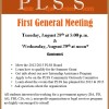 First General Meeting- corrected times