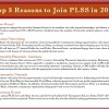 Top 5 reasons to join PLSS